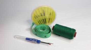 Sewing Equipment, Thread and Measuring Tools photo