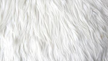Abstract white fur texture close up photo