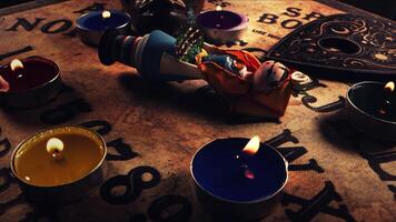 Witchcraft Ouija Board and Voodoo Magic Doll 18 photo