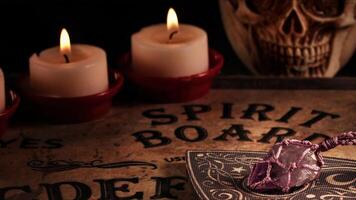 Witchcraft Spiritual Halloween Game Ouija Board 4 photo