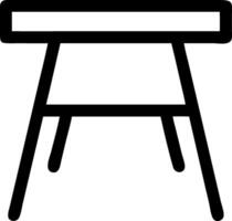 Classic Wooden Table Design with Timeless Appeal vector