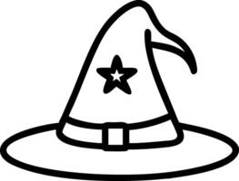 Bohemian Wizards Hat Design with Boho-Inspired Patterns and Accessories vector
