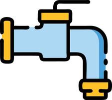 Fantasy Water Pipe Design with Magical Details and Whimsical Vibes vector