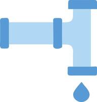 Steampunk Water Pipe Design with Mechanical Elements and Vintage Feel vector