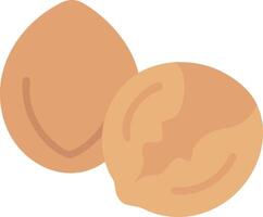 Organic Walnuts Design with Nature-Inspired Patterns and Accents vector