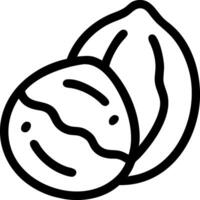 3D Walnuts Design with Realistic Shading and Depth vector