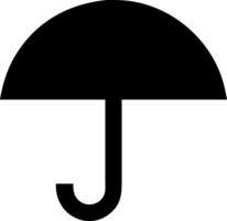 Classic Umbrella Design with Traditional Shape and Pattern vector