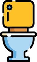 Eco-Friendly Toilet Design with Sustainable and Water-Saving Tech vector