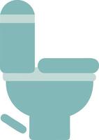 Smart Toilet Design with Futuristic High-Tech Elements vector