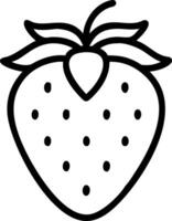 3D Strawberry Design with Realistic Texture and Depth vector