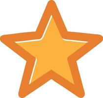 Vintage Star Design with Faded Texture and Retro Styling vector