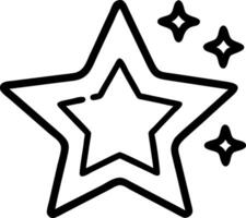 Abstract Star Design with Unique Shapes and Creative Elements vector