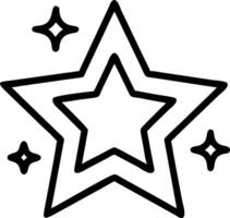 3D Star Design with Realistic Lighting and Depth vector