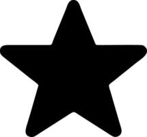 Hand-Drawn Star Design with Sketchy Details and Artistic Touch vector