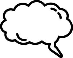 Comic-Style Speech Bubble Design with Action Lines and Bold Typeface vector