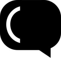 Cloud-Like Speech Bubble Design with Soft, Puffy Shapes vector