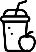 Artistic Smoothie Design with Hand-Drawn Illustrations and Unique Details vector