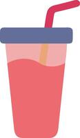 Healthy Smoothie Design with Organic Ingredients and Natural Elements vector
