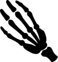 Abstract Skeleton Hand Design with Unique Forms and Creative Twists vector