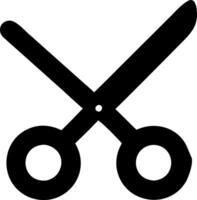 Transparent Scissors Design with Soft Gradients and Light Effects vector