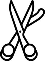 Industrial Scissors Design with Heavy-Duty Build and Strong Blades vector