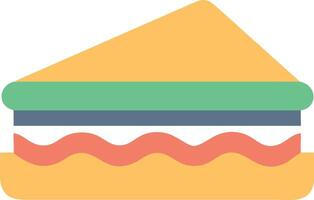Minimalist Sandwich Design with Clean Shapes and Modern Appeal vector