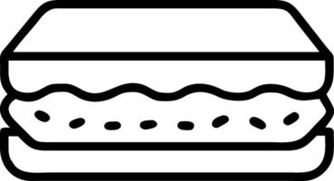 Modern Sandwich Design with Sleek Presentation and Contemporary Fillings vector