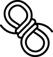Whimsical Rope Design with Playful Knots and Soft Hues vector