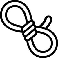 Rustic Rope Design with Thick Braids and Handcrafted Details vector