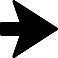 Transparent Right Arrow Design with Glowing Edges and Subtle Texture vector