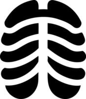 Anatomical Rib Cage Design with High Detail and Realistic Representation vector
