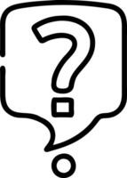 Retro-Inspired Question Mark Design with Vintage Colors and Soft Edges vector