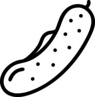 Artisanal Pickled Gherkins Design with Handcrafted Look and Unique Detailing vector