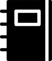 Modern Notebook Design with Sleek Edges and Contemporary Appeal vector