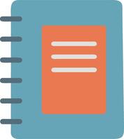 Artistic Notebook Design with Hand-Drawn Cover and Creative Details vector