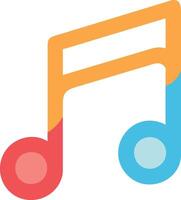 Modern Musical Note Design with Minimalist Features and Sleek Finish vector