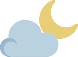 Lunar Eclipse Moon Design with Dynamic Shadows and Colors vector