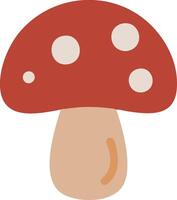 Detailed Mushroom Design with Intricate Gills and Textures vector