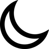 Celestial Moon Design with Cosmic Background and Radiant Glow vector