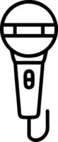 Wireless Microphone with Modern, Cordless Aesthetic vector