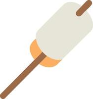 Classic S'more Design with Toasted Marshmallow and Melting Chocolate vector