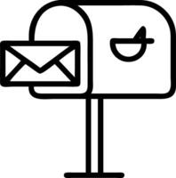 Rustic Wooden Mailbox with Handcrafted Elements vector