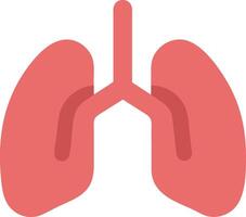 Anatomically Detailed Lungs Design with Realistic Features vector