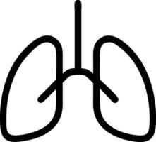 Artistic Lungs Design with Bold Color Gradients vector