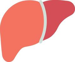 Futuristic Liver Design with Geometric and Symmetrical Elements vector