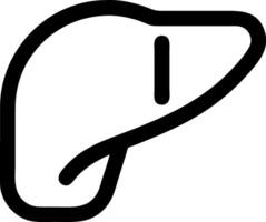 Artistic Liver Design with Soft Gradient Effects vector