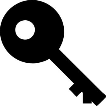 personalizado llave diseño con grabado iniciales vector