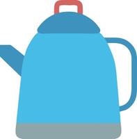 Minimalist Kettle Design with Clean, Smooth Lines vector