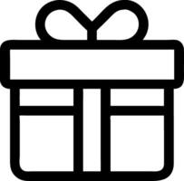 Modern Wrapped Gift with Geometric Design vector