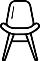 Handcrafted Wooden Chair with Artisan Details vector
